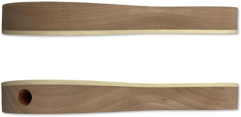 ModouString Store Mahogany guitar body with Flamed Maple Top, Unfinished Guitar Parts With F Hole Premium Blank Body for Custom Luthier Builds - Image 5